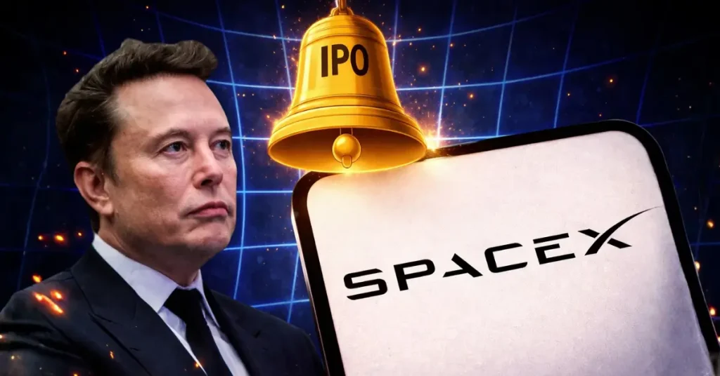SpaceX IPO Sparks Crypto Sell-Off? $250B Demand Drains Market Liquidity