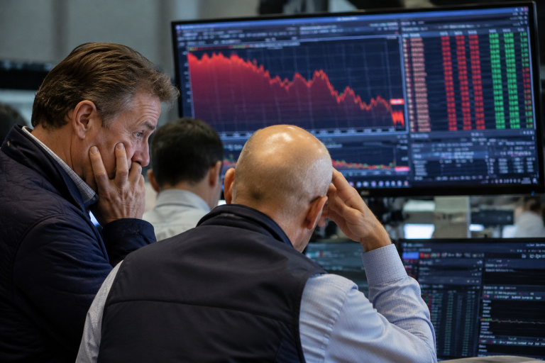 London stocks slide as hawkish rate outlook and political uncertainty hit sentiment